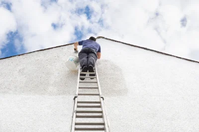 Peinture extérieure à Rimons — façades et ravalement